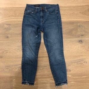 J. Crew Lookout High Rise Crop jeans